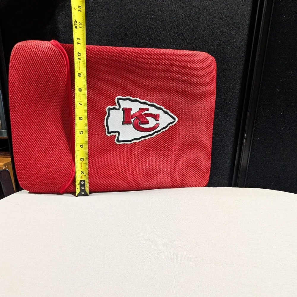 Red Kansas City Chiefs Football Laptop Computer Sleeve